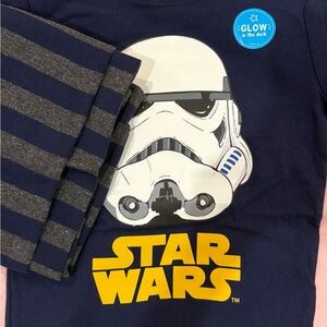 Carter's Pink and Navy Pajama Set